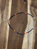 BEADED CHOKER WITH STEER HEAD CHARM