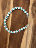 CARD DECK AND MEDIUM TURQUOISE BEAD CHOKER