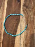 SMALL ROUND TURQUOISE BEAD CHOKER