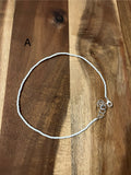 SOLID WHITE BEADED CHOKER