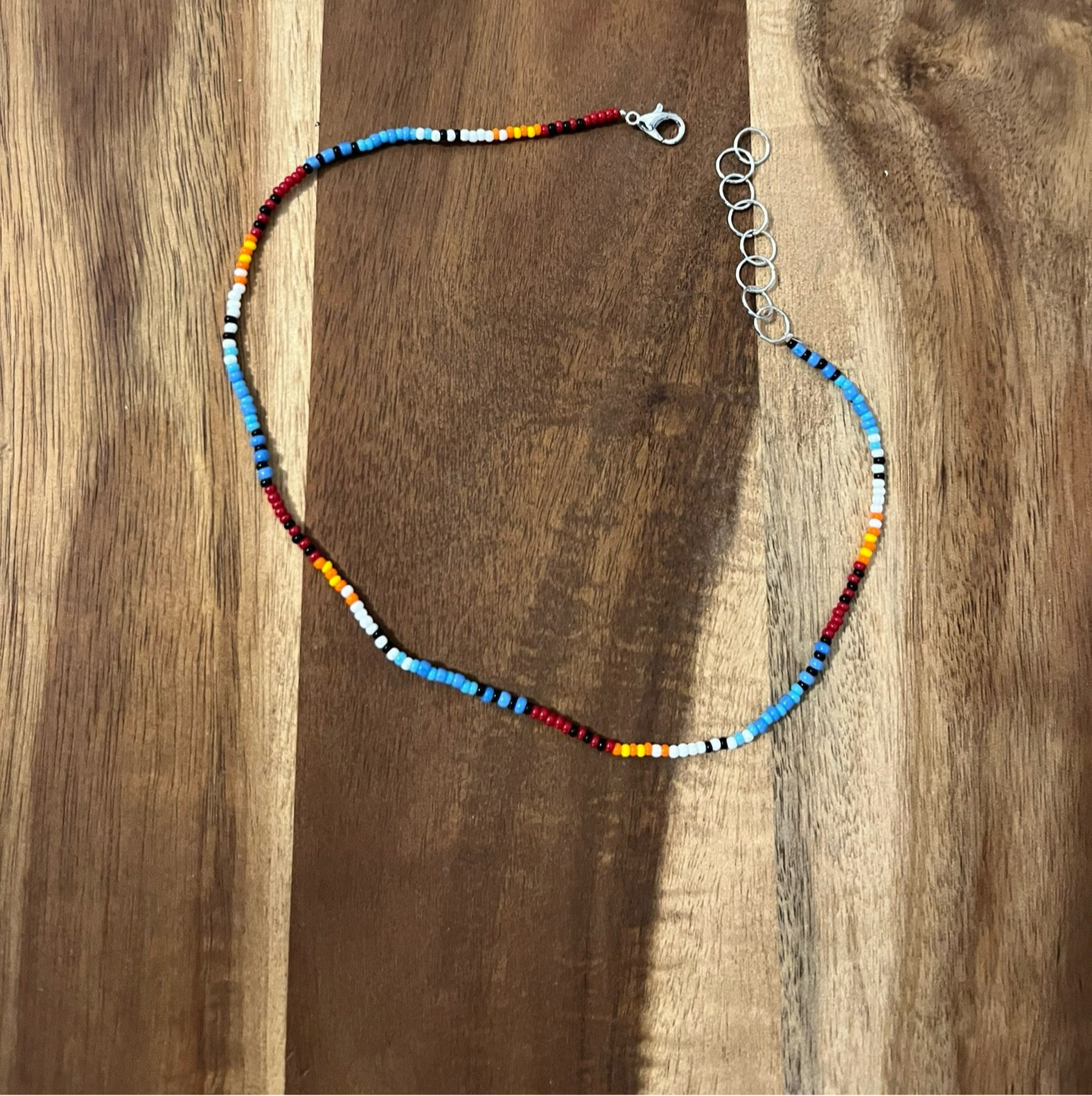 ALL MY EXES LIVE IN TEXAS BEADED CHOKER